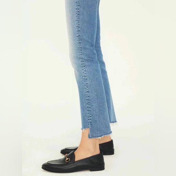 NWT Mother The Insider Crop Step Fray Jeans - Picture 5 of 11